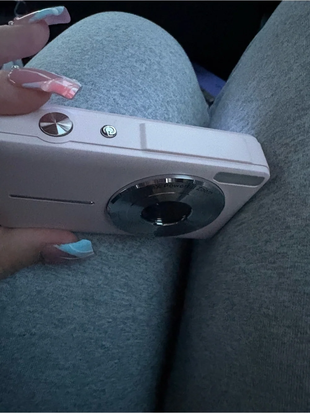 Compact Digital Camera in Light Pink